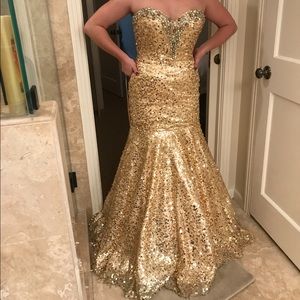 Tiffany Designs pageant/formal dress